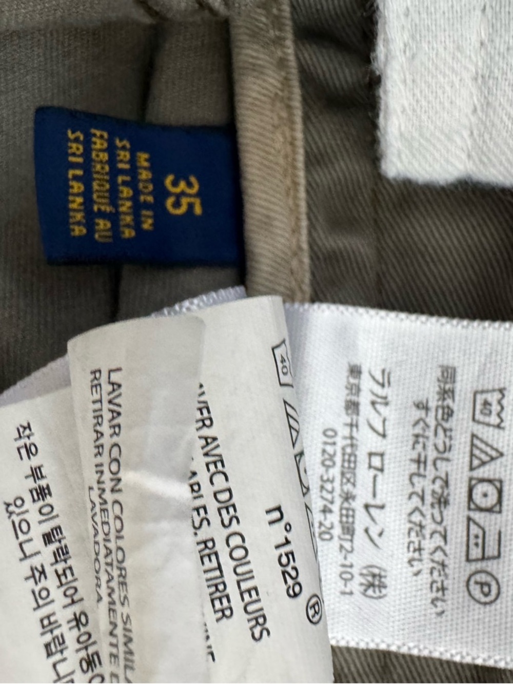 Polo Ralph Lauren Cargo Shorts Mens 35 Gray Cotton Utility Military - Picture 8 of 10